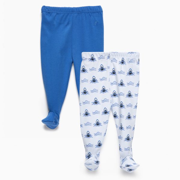 Pack Pantalones Azul Celeste tiburones